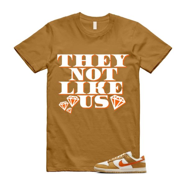 Dunk Wheat Safety Orange Sail Coconut Milk Low Retro T Shirt Match US2 Jezsport.com