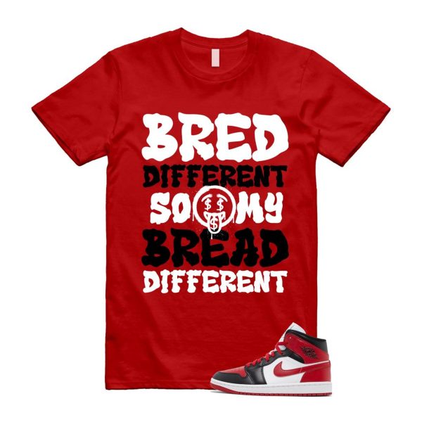 1 Alternate Bred Toe Gym Red Black White Mid T Shirt Match BDBD ,BQ6472-079 Jezsport.com