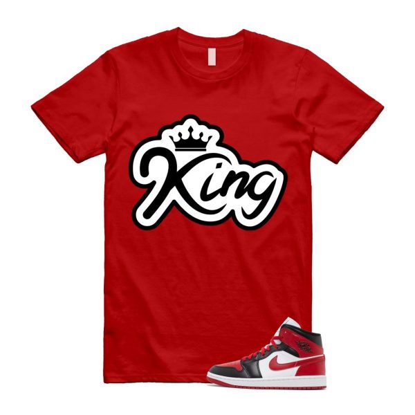 1 Alternate Bred Toe Gym Red Black White Mid T Shirt Match K2 ,BQ6472-079 Jezsport.com