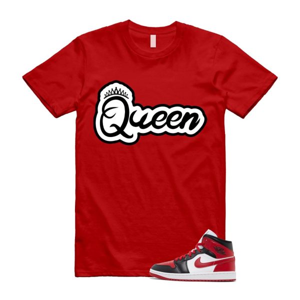 1 Alternate Bred Toe Gym Red Black White Mid T Shirt Match Q2 ,BQ6472-079 Jezsport.com