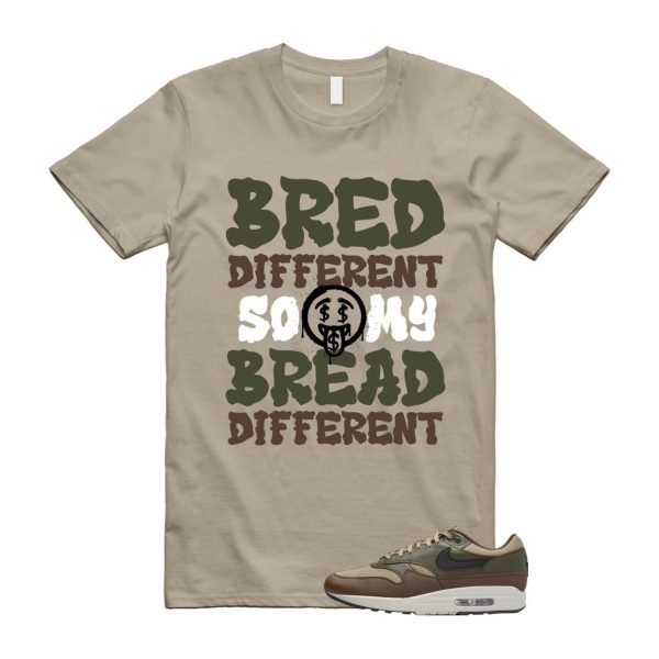 Air Max 1 Essential Premium Cargo Khaki Neutral Olive Cacao Wow T Shirt Match BDBD Jezsport.com