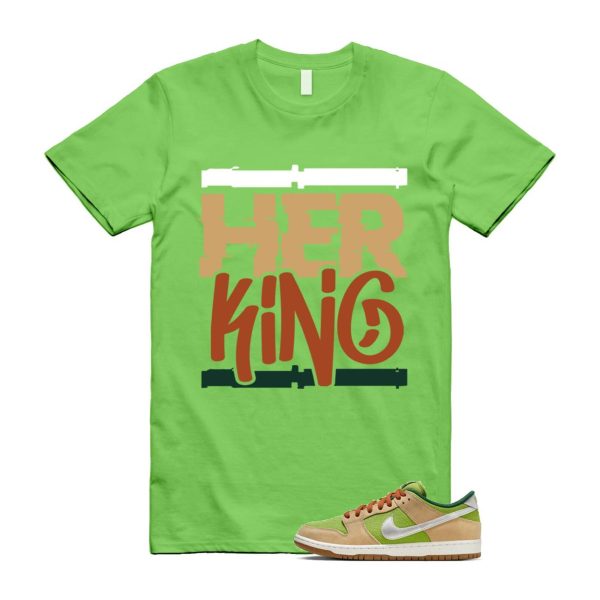 Dunk Escargot SB Low Sesame Pear Fir Sail Light British Tan T Shirt Match HK ,FQ7585-200 Jezsport.com