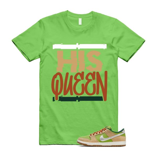 Dunk Escargot SB Low Sesame Pear Fir Sail Light British Tan T Shirt Match HQ ,FQ7585-200 Jezsport.com