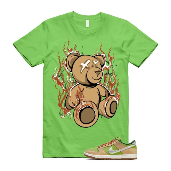 Dunk Escargot SB Low Sesame Pear Fir Sail Light British Tan T Shirt Match LIT ,FQ7585-200 Jezsport.com