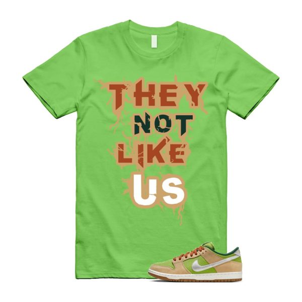 Dunk Escargot SB Low Sesame Pear Fir Sail Light British Tan T Shirt Match US ,FQ7585-200 Jezsport.com