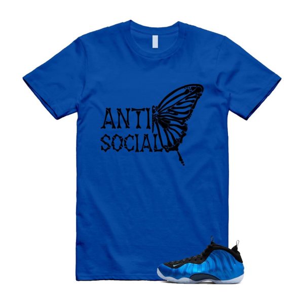 Foamposite Royal International Blue One Air White Black Clear T Shirt Match ASB ,FQ8181-511 Jezsport.com