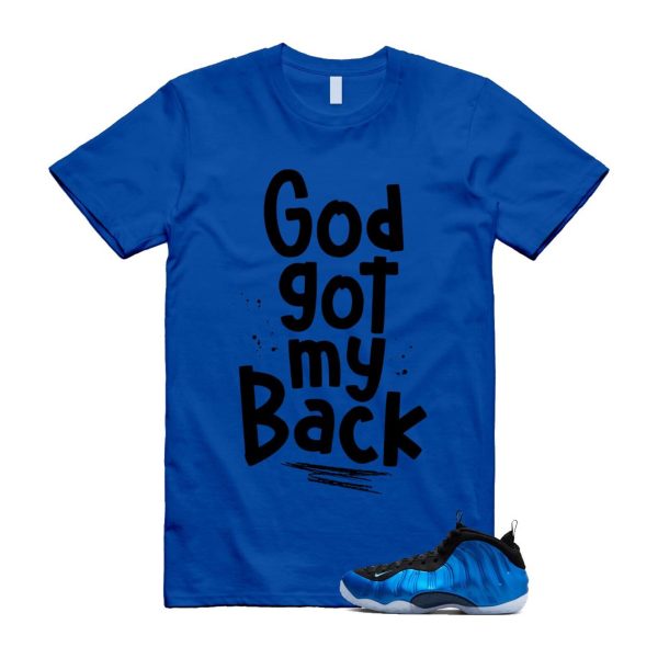 Foamposite Royal International Blue One Air White Black Clear T Shirt Match GOD ,FQ8181-511 Jezsport.com