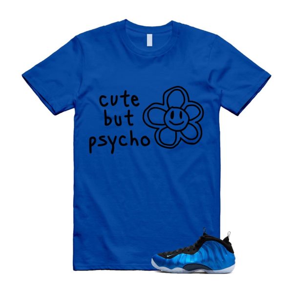 Foamposite Royal International Blue One Air White Black Clear T Shirt Match PSYCHO ,FQ8181-511 Jezsport.com