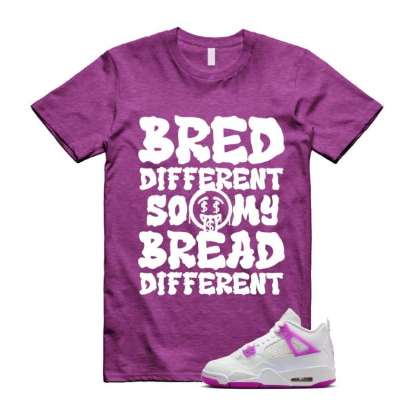 4 Hyper Violet White T Shirt Match BDBD ,FQ1314-151 Jezsport.com