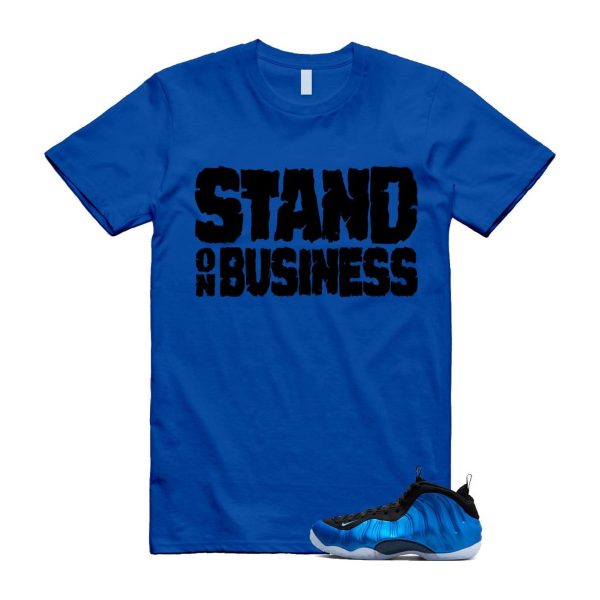 Foamposite Royal International Blue One Air White Black Clear T Shirt Match SOB ,FQ8181-511 Jezsport.com