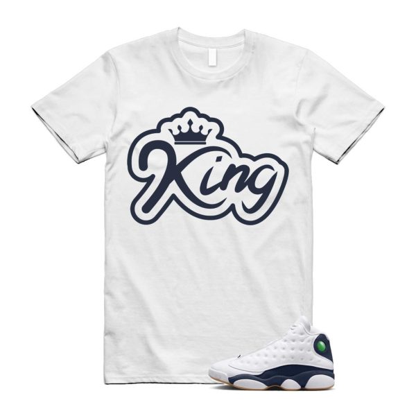 13 Midnight Navy White T Shirt Match K2 ,414571-140 Jezsport.com