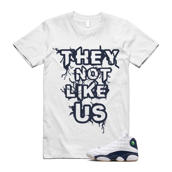 13 Midnight Navy White T Shirt Match US ,414571-140 Jezsport.com