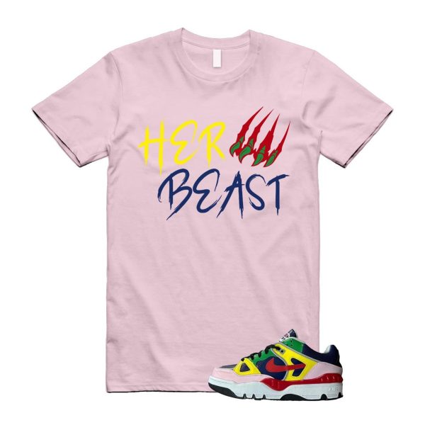 Air Force 3 Nigo White University Red Tour Yellow Pink Foam Blue Void Lucky Green Low SP T Shirt Match BEAST ,HQ1458-400 Jezsport.com