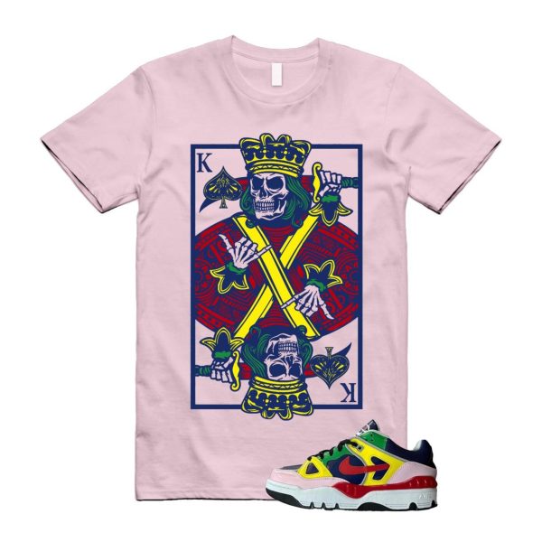 Air Force 3 Nigo White University Red Tour Yellow Pink Foam Blue Void Lucky Green Low SP T Shirt Match KC ,HQ1458-400 Jezsport.com