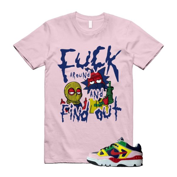 Air Force 3 Nigo White University Red Tour Yellow Pink Foam Blue Void Lucky Green Low SP T Shirt Match MORTY ,HQ1458-400 Jezsport.com