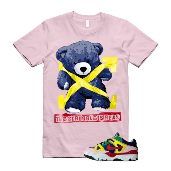 Air Force 3 Nigo White University Red Tour Yellow Pink Foam Blue Void Lucky Green Low SP T Shirt Match STRUG ,HQ1458-400 Jezsport.com