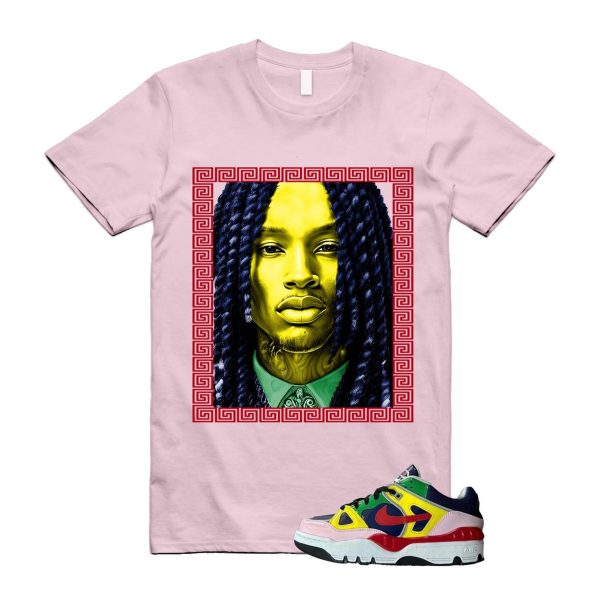 Air Force 3 Nigo White University Red Tour Yellow Pink Foam Blue Void Lucky Green Low SP T Shirt Match VON ,HQ1458-400 Jezsport.com