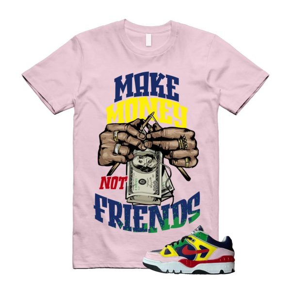 Air Force 3 Nigo White University Red Tour Yellow Pink Foam Blue Void Lucky Green Low SP T Shirt Match MM ,HQ1458-400 Jezsport.com