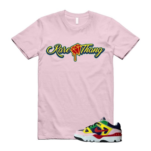 Air Force 3 Nigo White University Red Tour Yellow Pink Foam Blue Void Lucky Green Low SP T Shirt Match RARE ,HQ1458-400 Jezsport.com