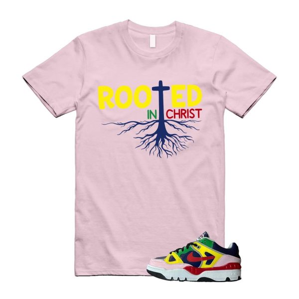 Air Force 3 Nigo White University Red Tour Yellow Pink Foam Blue Void Lucky Green Low SP T Shirt Match ROOTED ,HQ1458-400 Jezsport.com