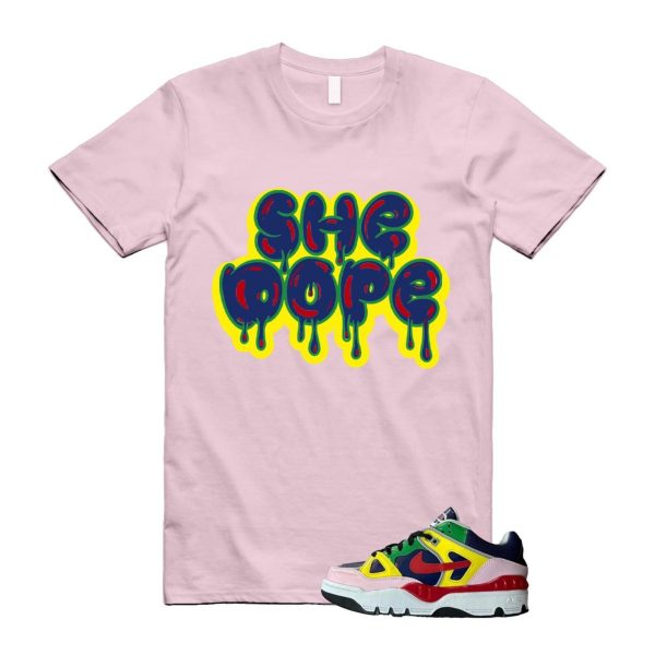 Air Force 3 Nigo White University Red Tour Yellow Pink Foam Blue Void Lucky Green Low SP T Shirt Match SHE ,HQ1458-400 Jezsport.com