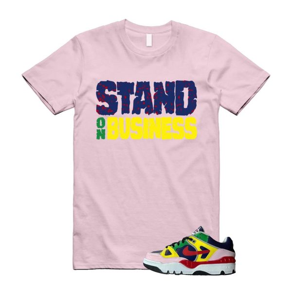 Air Force 3 Nigo White University Red Tour Yellow Pink Foam Blue Void Lucky Green Low SP T Shirt Match SOB ,HQ1458-400 Jezsport.com