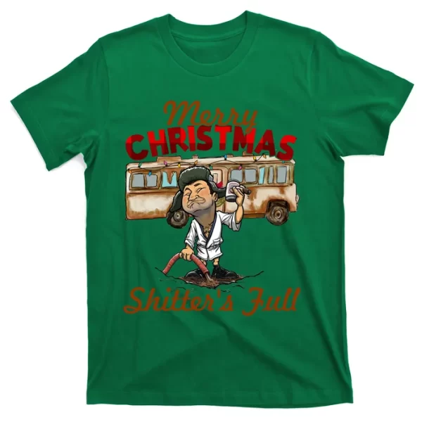 Christmas Vacation, Merry Christmas Shitters Full, Christmas Ugly T ShirtFor Men, Christmas Shirt For Girl Jezsport.com