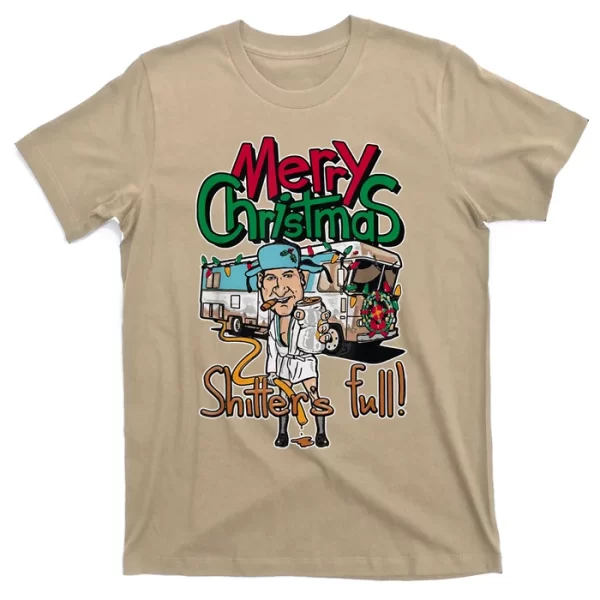 Christmas Vacation, Merry Christmas Shitters Full, Christmas Ugly T ShirtFor Men, Christmas Shirt For Girl Jezsport.com