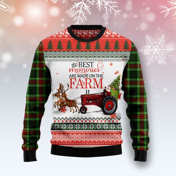 Farm Best Memories Ugly Christmas Sweater, Christmas Gift Jezsport.com