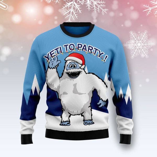 Bigfoot Party Ugly Christmas Sweater , Christmas Gift Jezsport.com