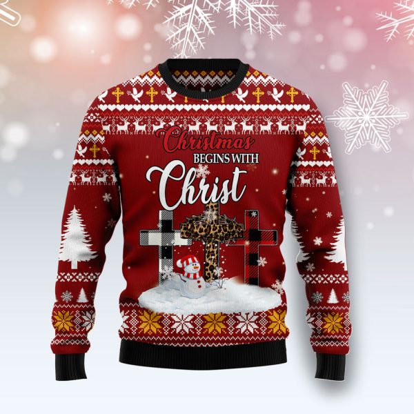 Christian Christmas Ugly Christmas Sweater, Christmas Gift Jezsport.com