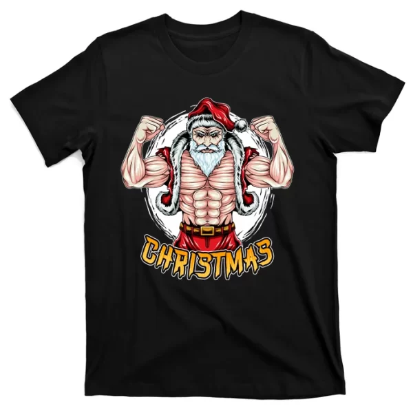 Santa Beast T Shirt For Men, Christmas Shirt For Girl Jezsport.com