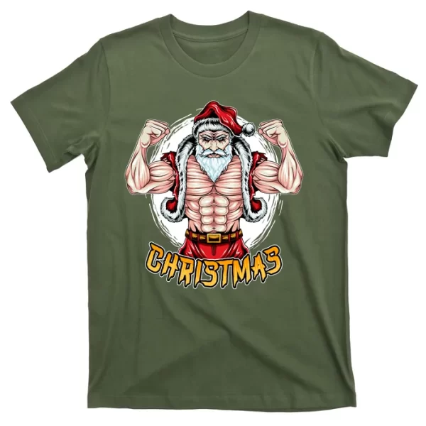 Santa Beast T Shirt For Men, Christmas Shirt For Girl Jezsport.com