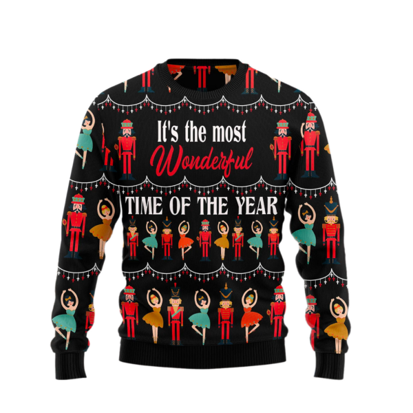 It's The Most Wonderful Time Of The Year Ugly Sweater For Men & Women Christmas Gift Sweater Jezsport.com