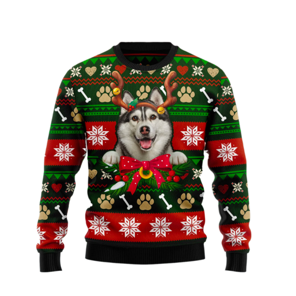 Funny Dog Ugly Christmas Sweater For Men & Women Christmas Gift Sweater Jezsport.com