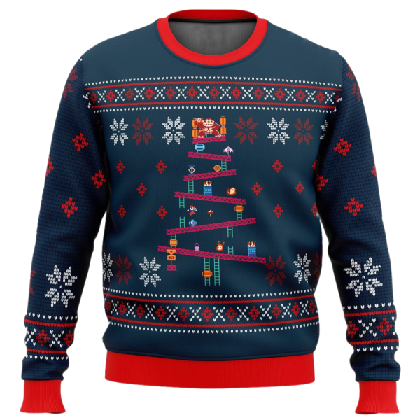 Funny Donkey Ugly Christmas Sweater For Men & Women Christmas Gift Sweater Jezsport.com