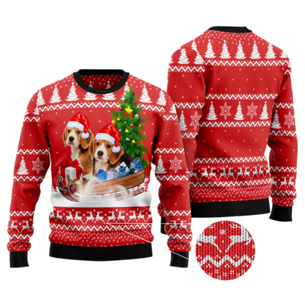 Cute Dogs Ugly Sweater For Men & Women Christmas Gift Sweater Jezsport.com