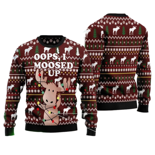 Funny Xmas Ugly Christmas Sweater For Men & Women Christmas Gift Sweater Jezsport.com