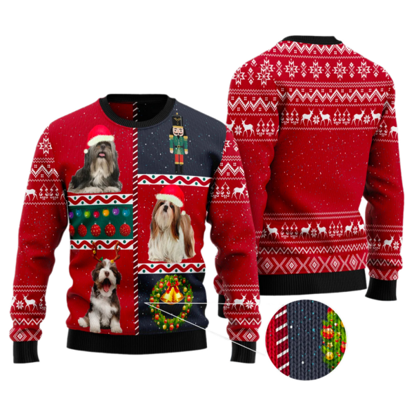 Vintage Ugly Christmas Sweater For Men & Women Christmas Gift Sweater Jezsport.com