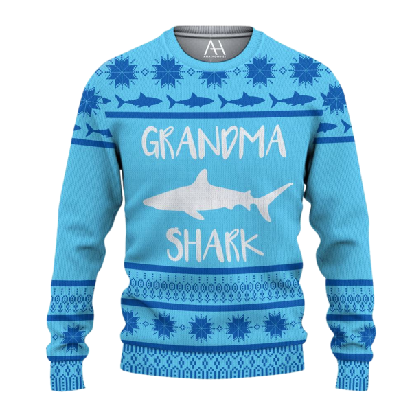 Shark Christmas Ugly Christmas Sweater For Men & Women Christmas Gift Sweater Jezsport.com