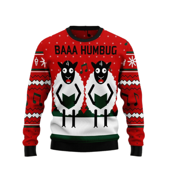 Sheep Lalala Ugly Christmas Sweater For Men & Women Christmas Gift Sweater Jezsport.com