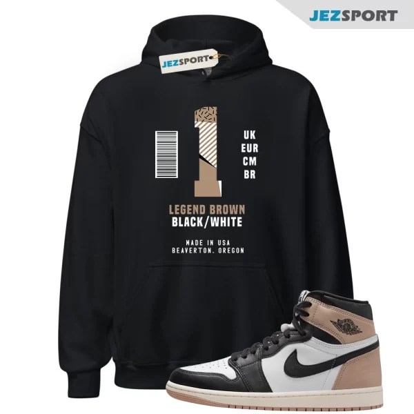 Vibes Hoodie to Match Jordan 1 Retro High OG Latte FD2596-021 Matching Sneaker Hoodie