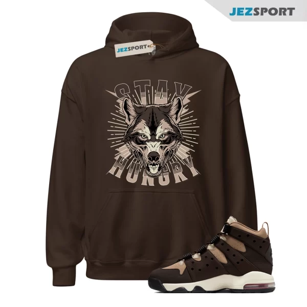 Stay Hungry Hoodie Brown to Match Air Max 2 CB 94 Baroque Brown, FJ7013-200 Matching Sneaker Hoodie