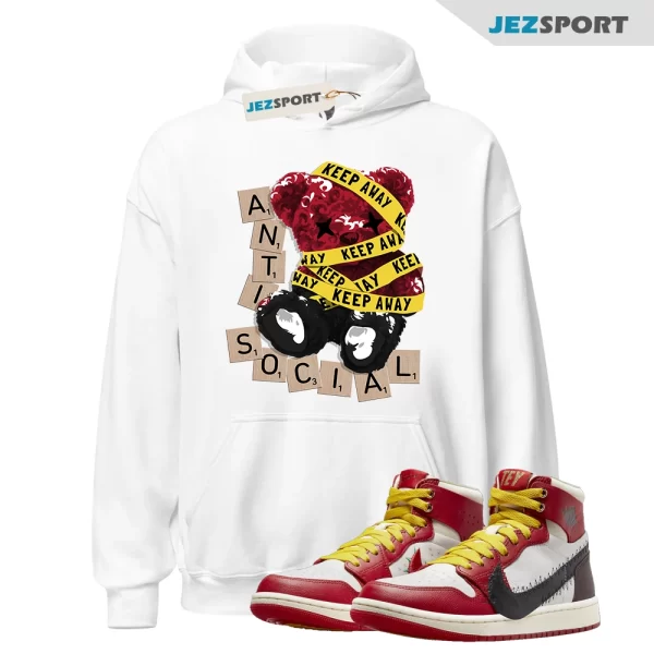 ANTI Hoodie to Match 1 Teyana High Zoom Comfort WMNS A Rose From Harlem Taylor, FJ0604-601 Matching Sneaker Hoodie