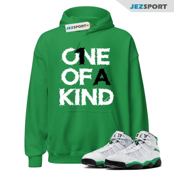 1OAK Hoodie to Match Jordan 6 Rings Lucky Green Pine Stadium Mid High Two Trey 1, 322992-131 Sneaker Match Hoodie