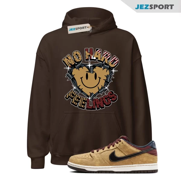 Feelings Sneaker Hoodie to Match SB Dunk Low City of Cinema, FZ1278-200 Matching Sneaker Hoodie