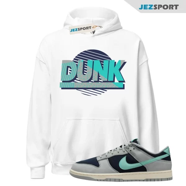 Sunset Sneaker Hoodie to Match Dunk Low Light Pumice Green Frost, FB8895-001 Matching Sneaker Hoodie