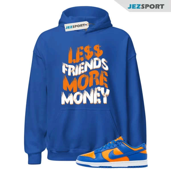 Dunk Knicks Team Royal Blue Orange Low Bright Ceramic Hoodie Match LF, DV0833-800 Matching Sneaker Hoodie