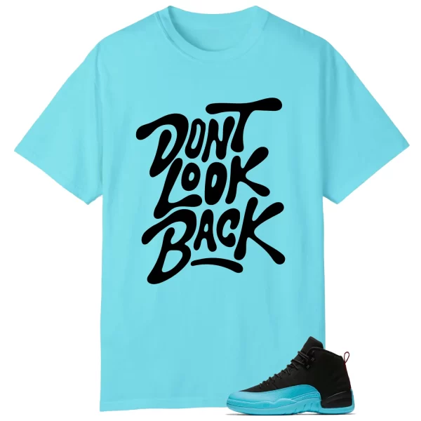 AIR JORDAN 12 GAMMA BLUE Style: Don’t Look Back Shirt 130690-027 Jezsport.com