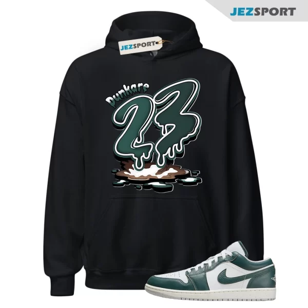 Low OG Oxidized Green 1s Hoodie, 23 Drip Unisex Hoodie, FQ7687-300 Matching Sneaker Hoodie